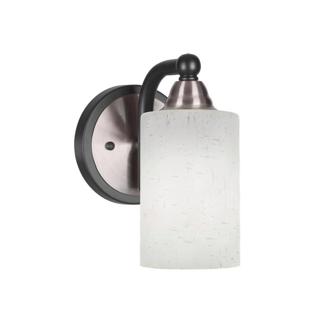 Toltec Paramount 3421-mbbn-310 Wall Sconce Light - Matte Black & Brushed Nickel