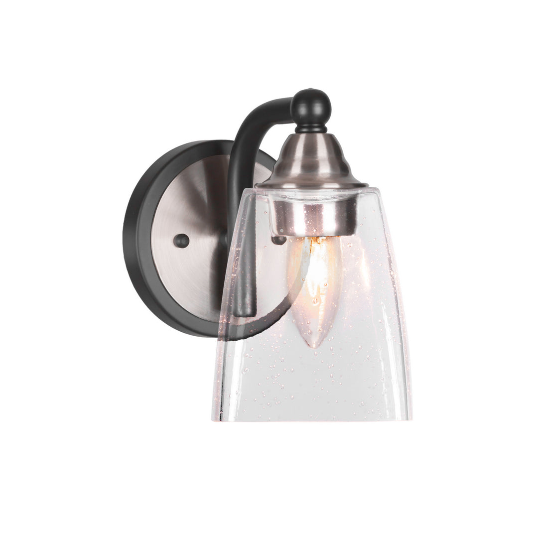 Toltec Paramount 3421-mbbn-461 Wall Sconce Light - Matte Black & Brushed Nickel