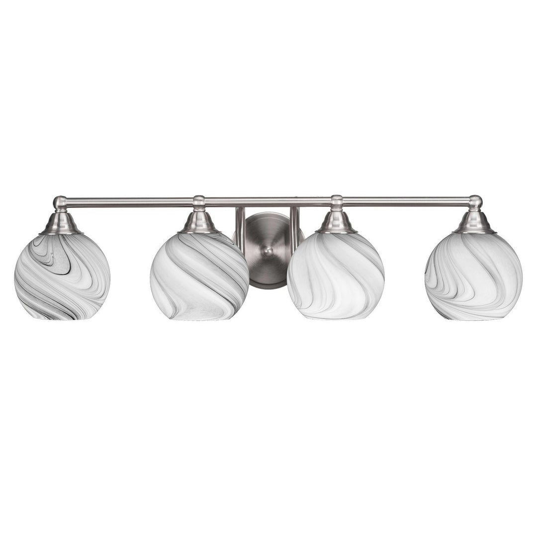 Toltec Paramount 3424-bn-4109 Bath Vanity Light 32 in. wide - Brushed Nickel