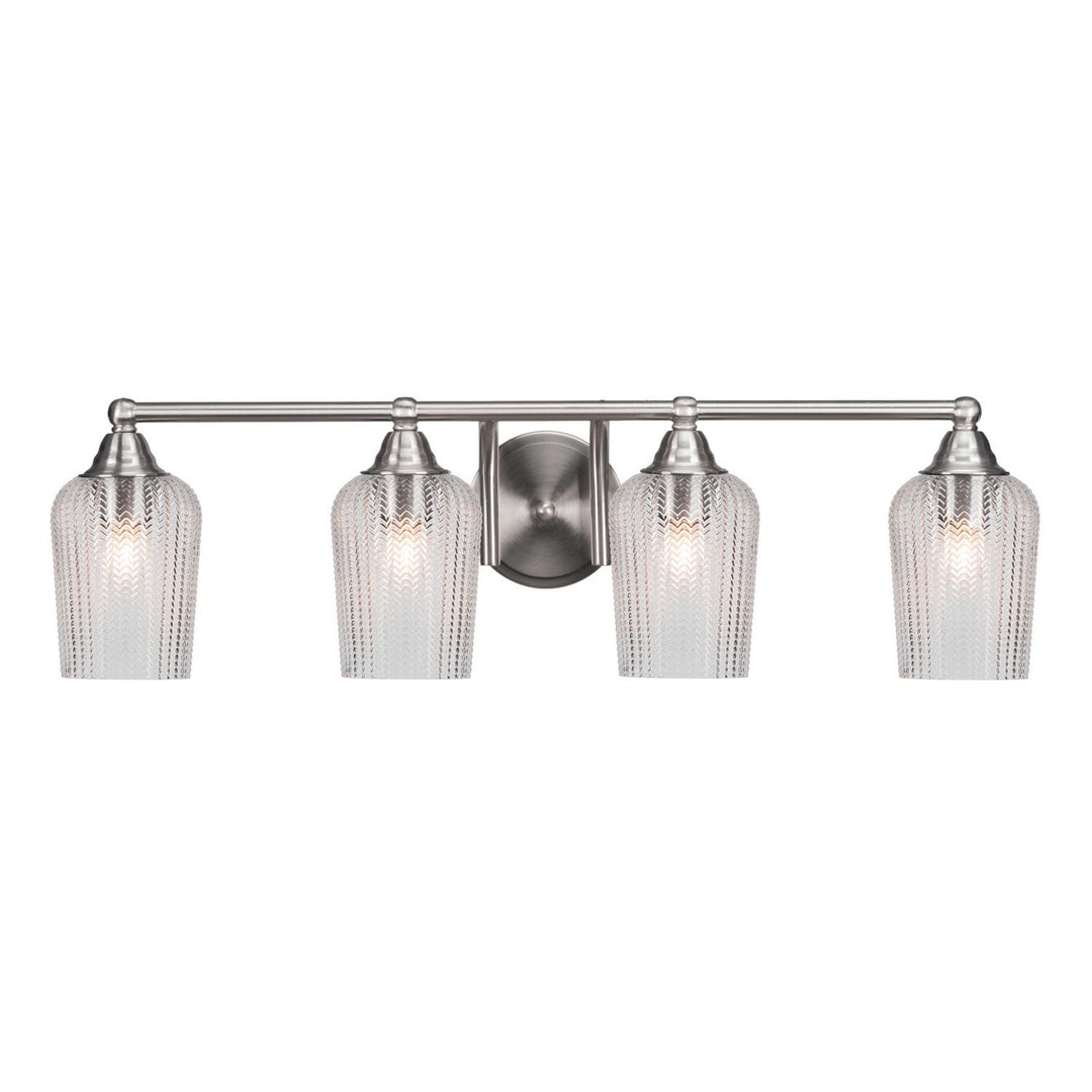 Toltec Paramount 3424-bn-4250 Bath Vanity Light 31 in. wide - Brushed Nickel