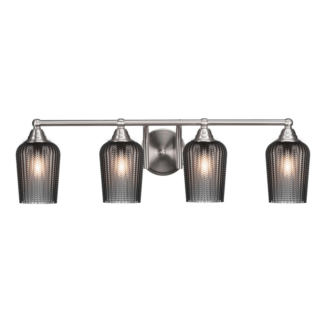 Toltec Paramount 3424-bn-4252 Bath Vanity Light 31 in. wide - Brushed Nickel