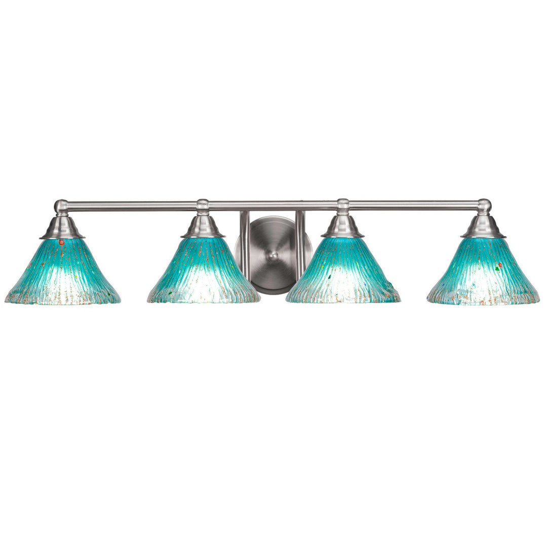 Toltec Paramount 3424-bn-458 Bath Vanity Light 33 in. wide - Brushed Nickel
