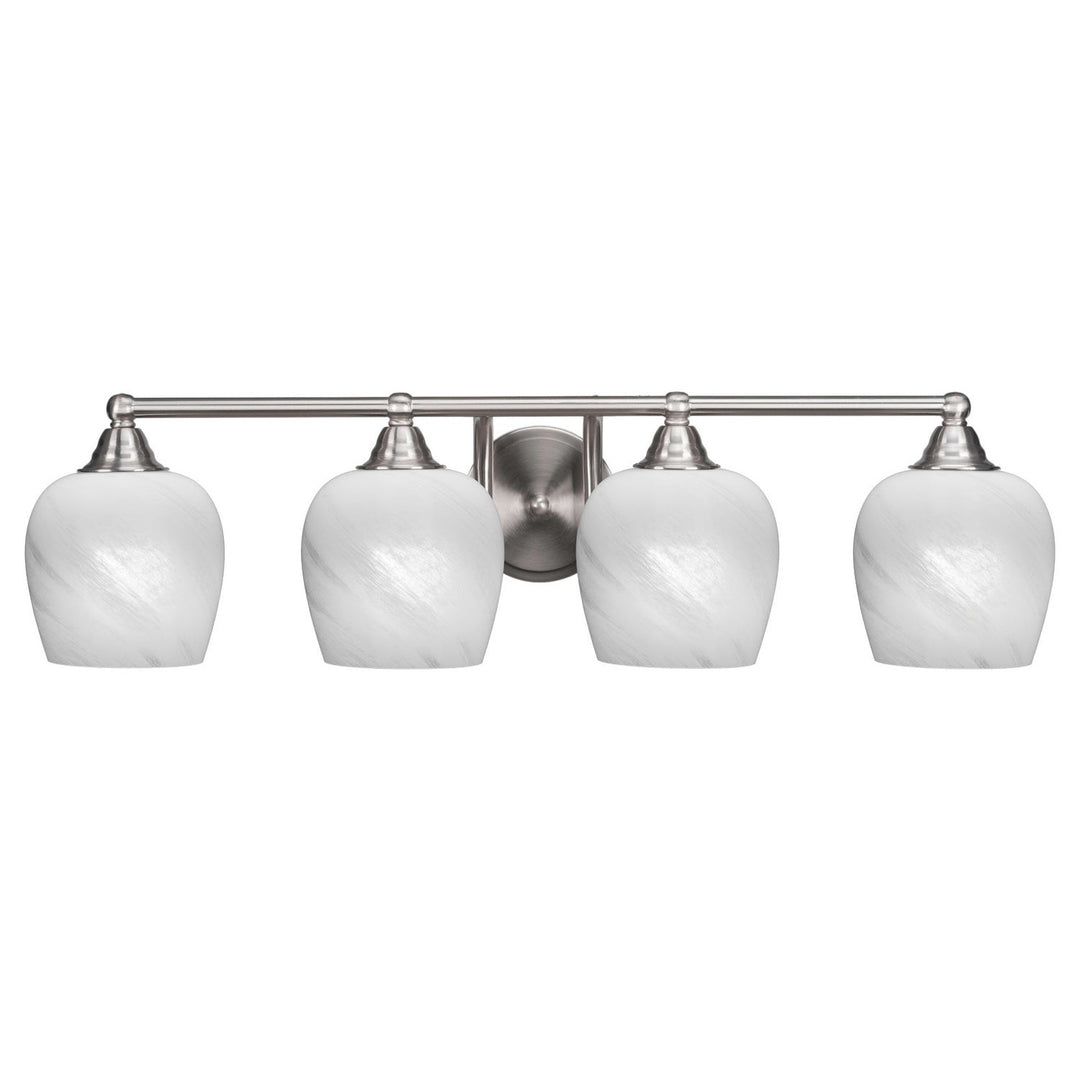 Toltec Paramount 3424-bn-4811 Bath Vanity Light 32 in. wide - Brushed Nickel
