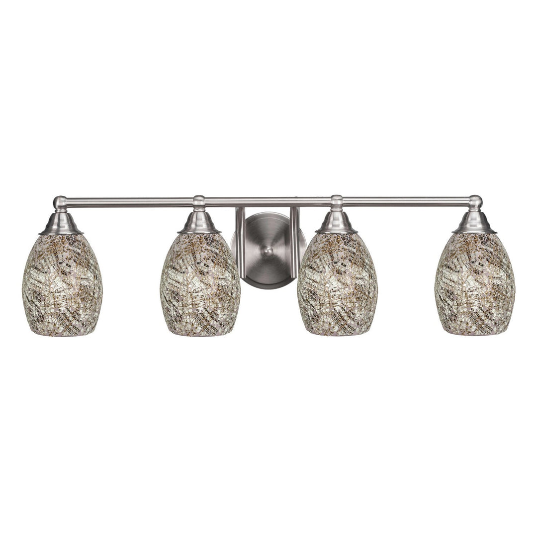 Toltec Paramount 3424-bn-5054 Bath Vanity Light 31 in. wide - Brushed Nickel