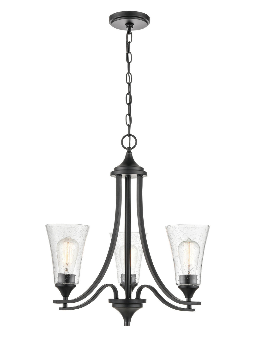 Millennium Natalie 1463-MB Chandelier Light - Matte Black