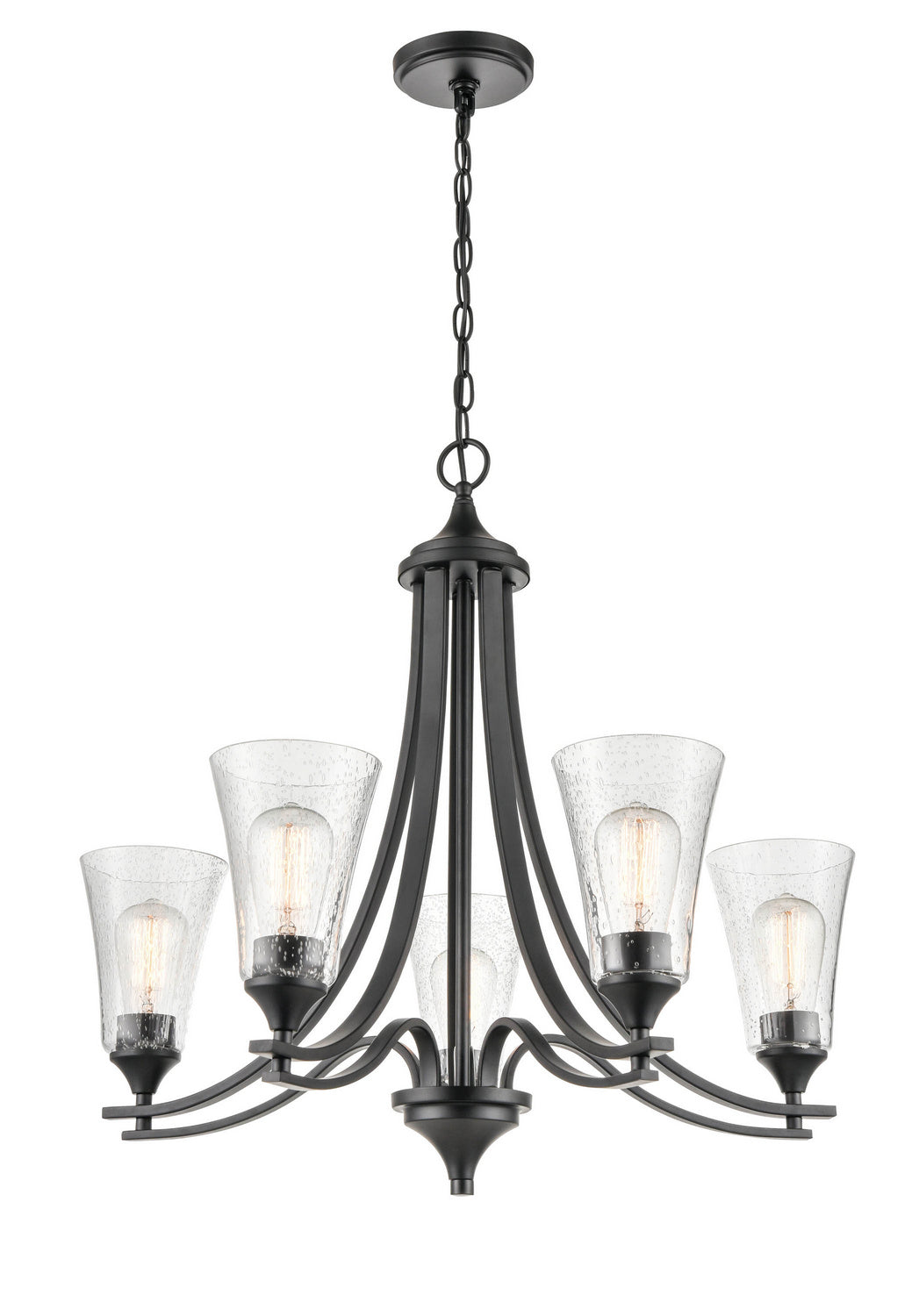 Millennium Natalie 1465-MB Chandelier Light - Matte Black