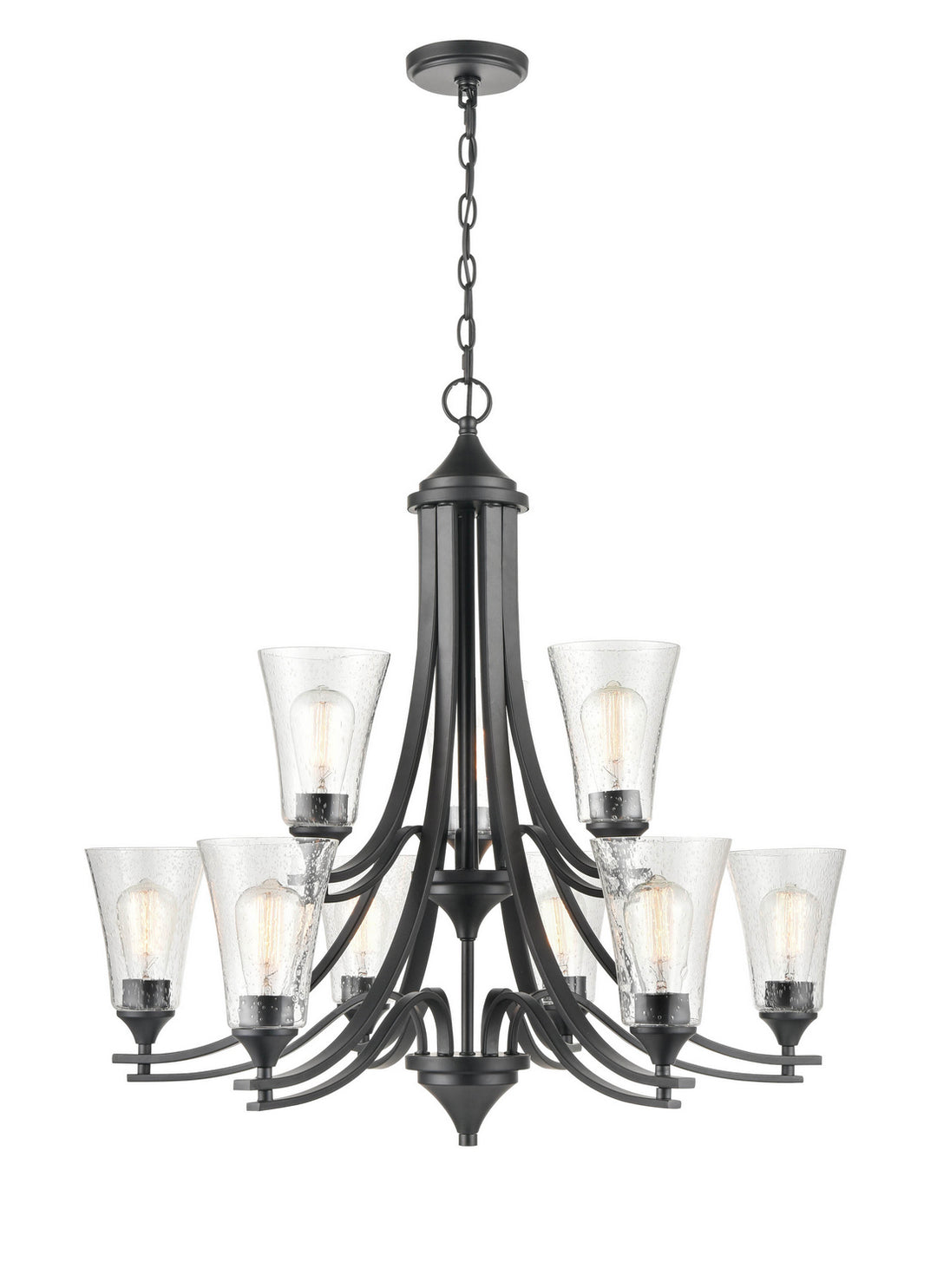 Millennium Natalie 1469-MB Chandelier Light - Matte Black