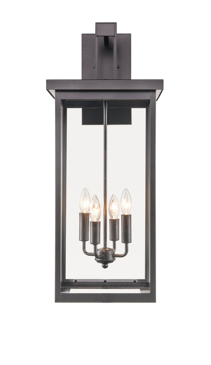 Millennium Lighting 2606-PBZ Barkeley Four Light Outdoor Lantern Outdoor Black