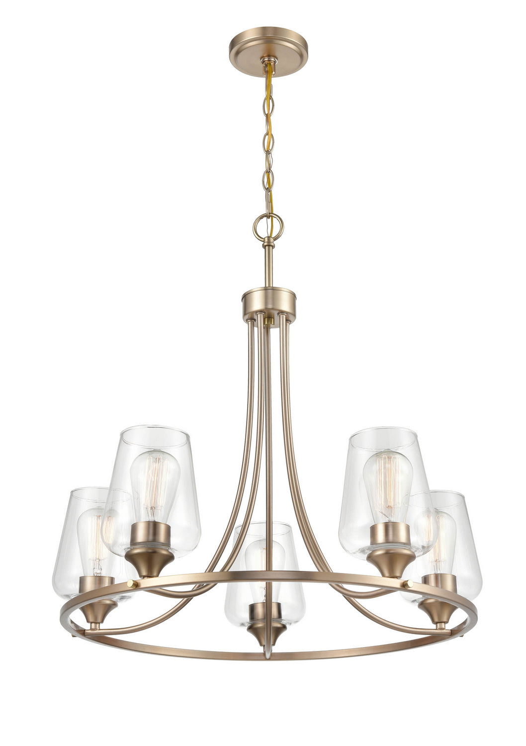 Millennium Ashford 9725-MG Chandelier Light - Modern Gold
