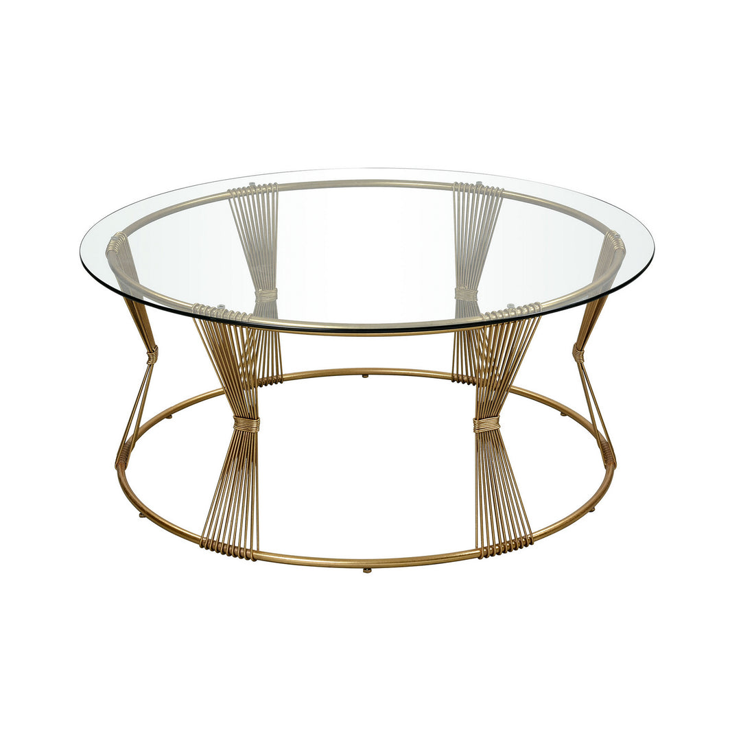Elk Lighting 1114-408  Jeanette Furniture Gold Leaf