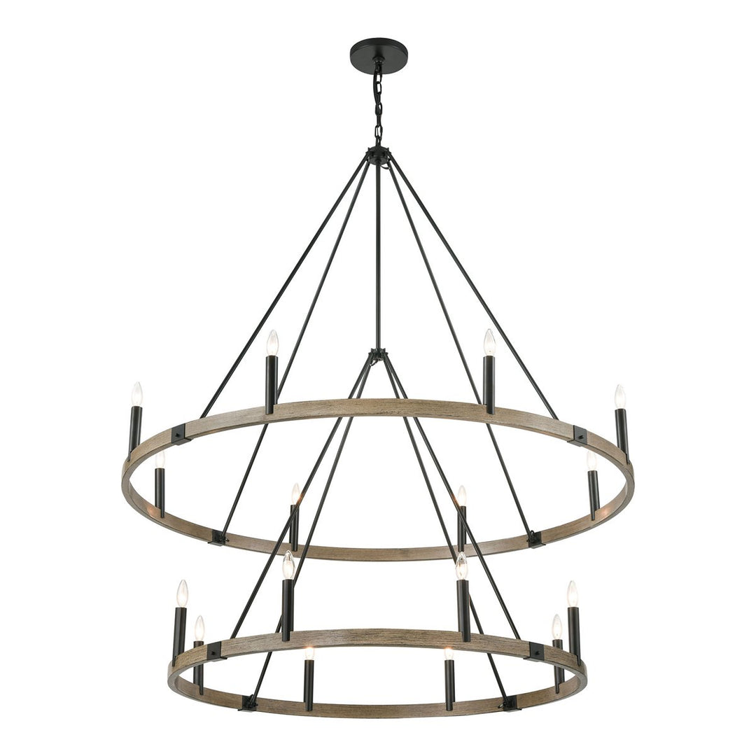 Elk Transitions 12320/8+8 Chandelier Light - Oil Rubbed Bronze