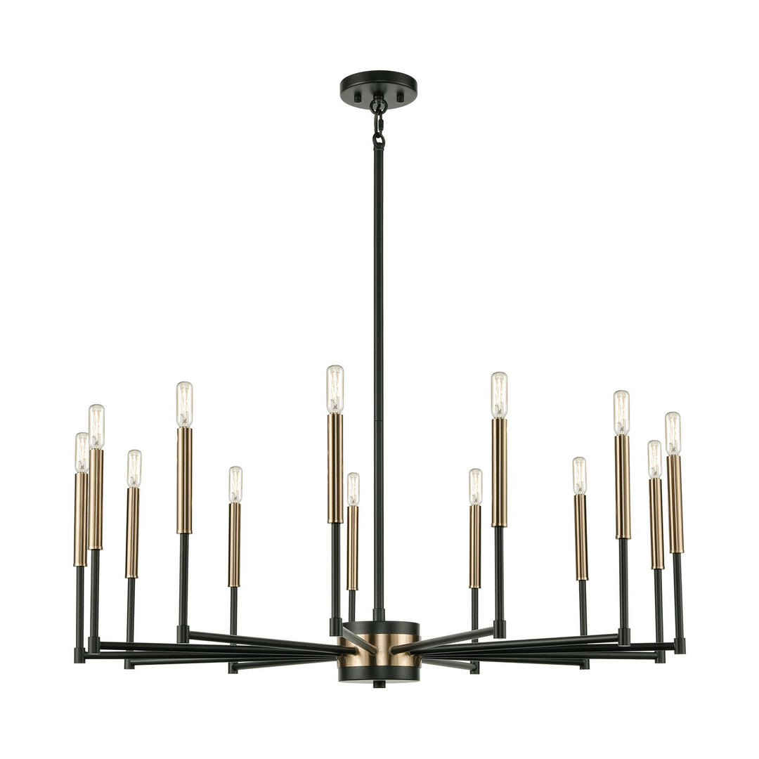 Elk Livingston 15279/13 Chandelier Light - Matte Black