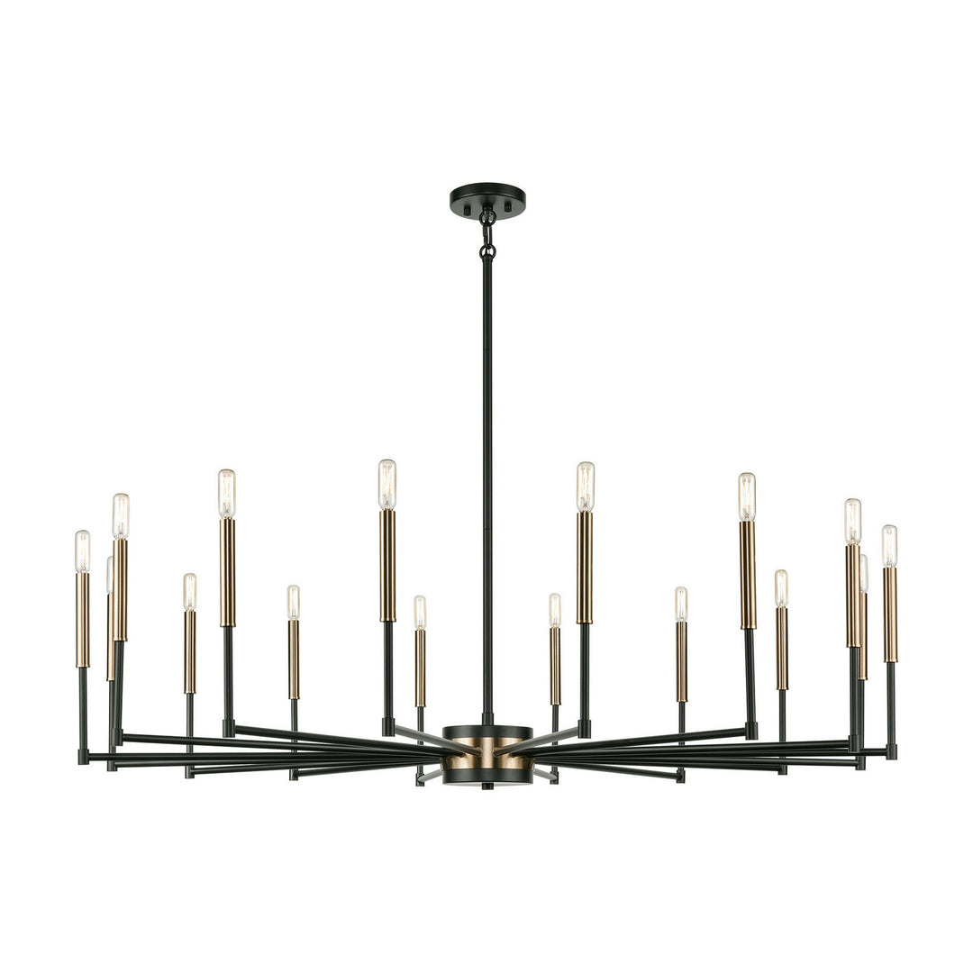 Elk Livingston 15280/16 Chandelier Light - Matte Black
