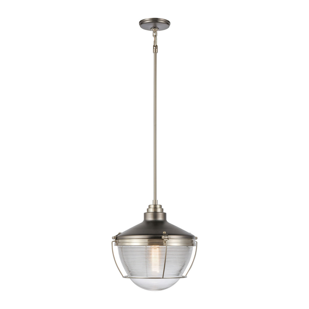 Elk Seaway Passage 16566/1 Pendant Light - Black Nickel