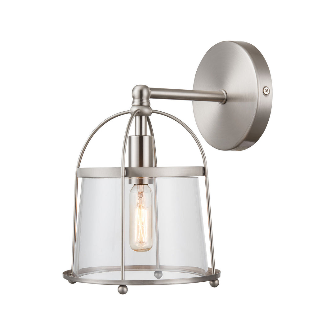 Elk Merrick 18460/1 Wall Sconce Light - Satin Nickel