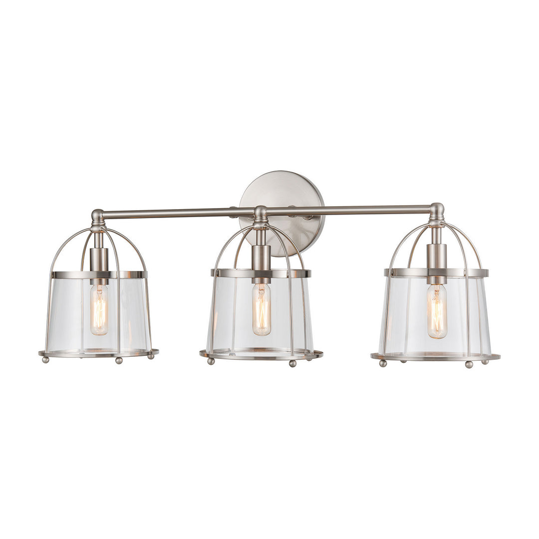 Elk Merrick 18462/3 Bath Vanity Light 24 in. wide - Satin Nickel