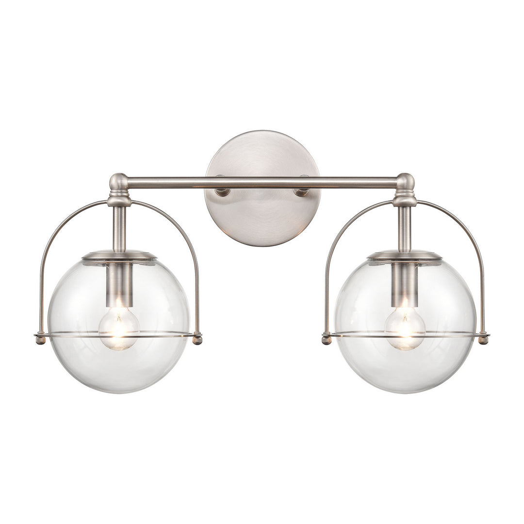 Elk Langford 18631/2 Bath Vanity Light 17 in. wide - Satin Nickel