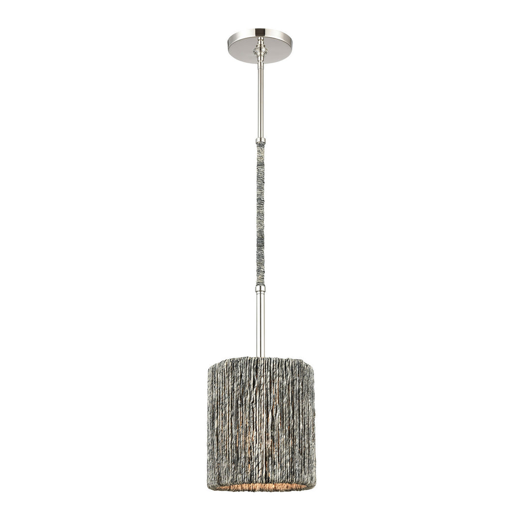 Elk Abaca 32511/1 Pendant Light - Polished Nickel