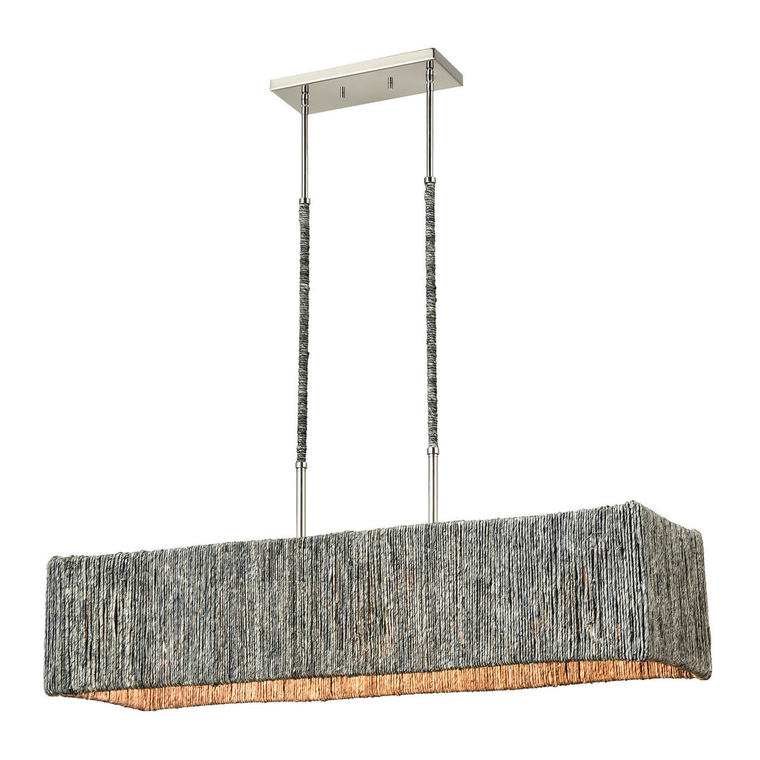 Elk Abaca 32514/5 Pendant Light - Polished Nickel