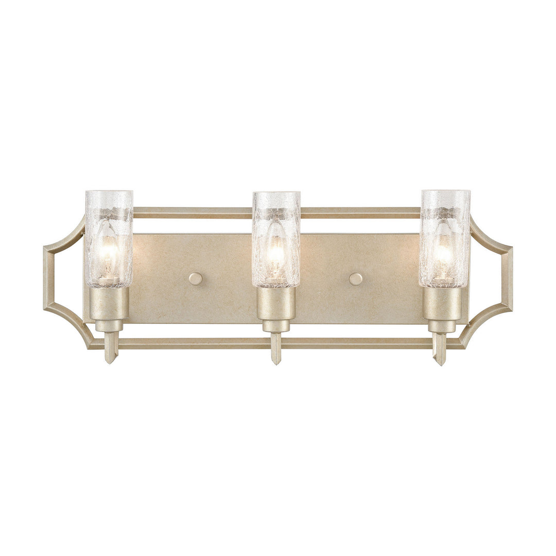 Elk Cheswick 33443/3 Bath Vanity Light 25 in. wide - Aged Silver