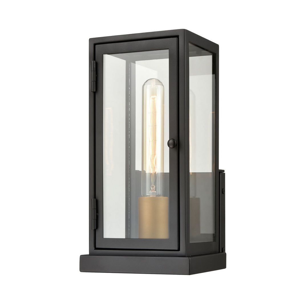 Elk Foundation 45500/1 Wall Sconce Light - Matte Black