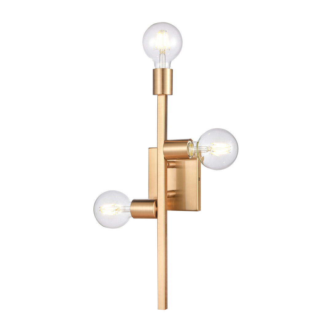 Elk Attune 47434/3 Wall Sconce Light - Burnished Brass