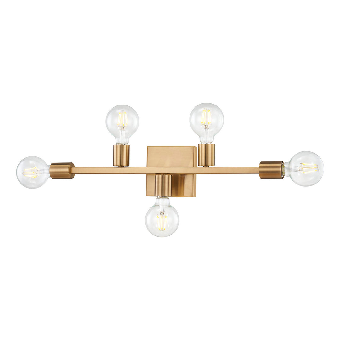 Elk Attune 47435/5 Bath Vanity Light 22 in. wide - Burnished Brass