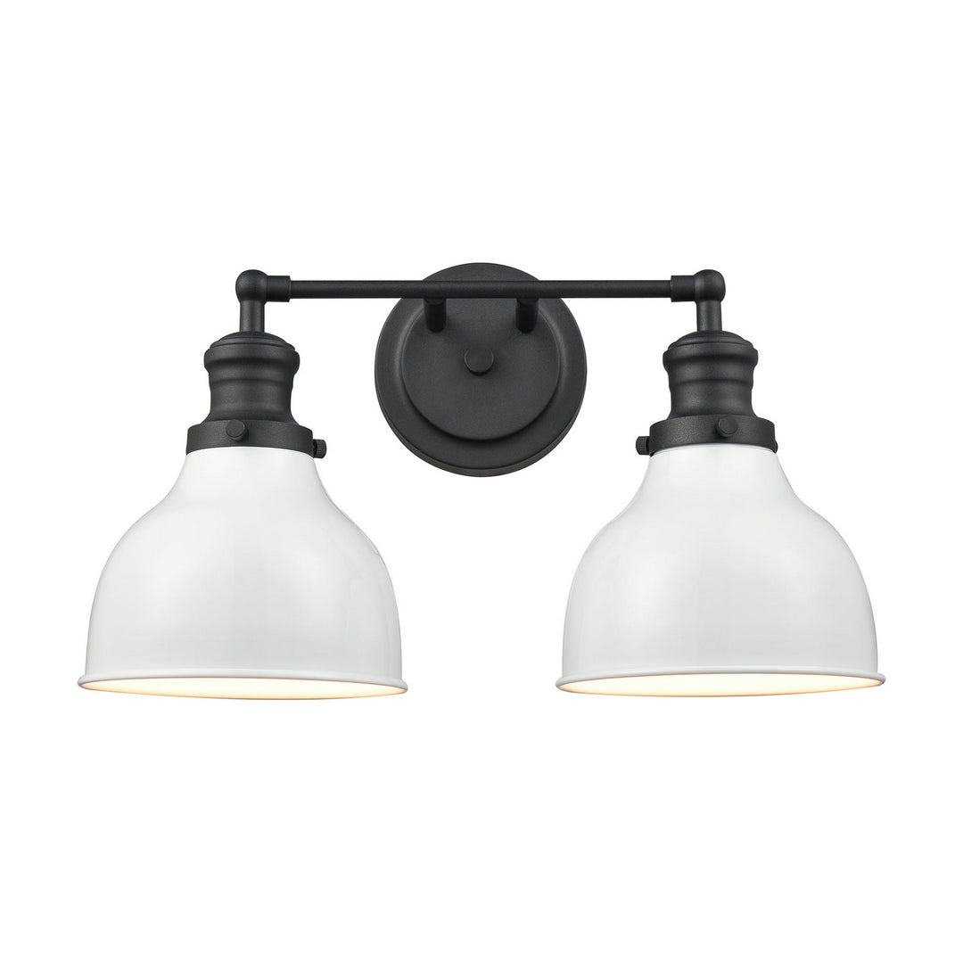 Elk Haralson 47531/2 Bath Vanity Light 17 in. wide - Charcoal