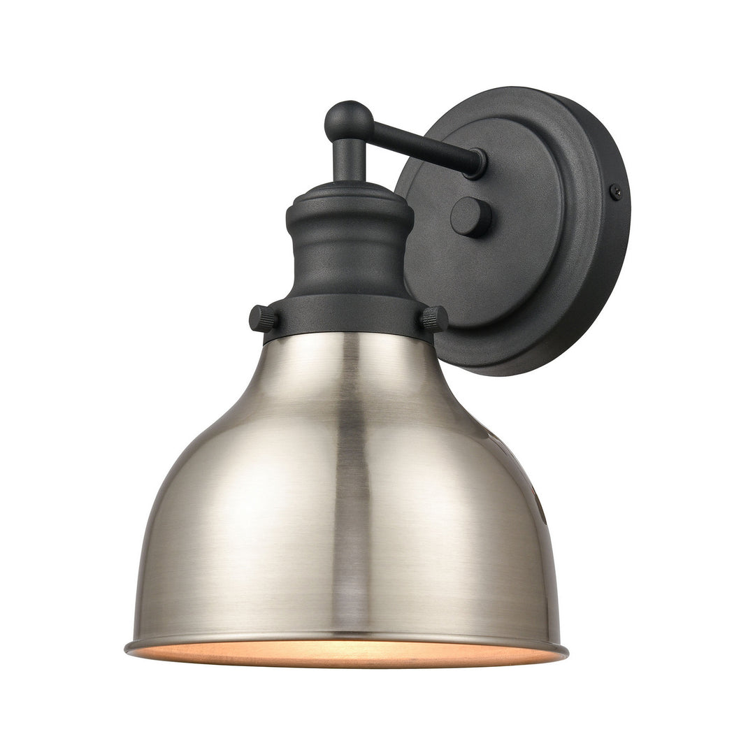 Elk Haralson 47630/1 Wall Sconce Light - Charcoal