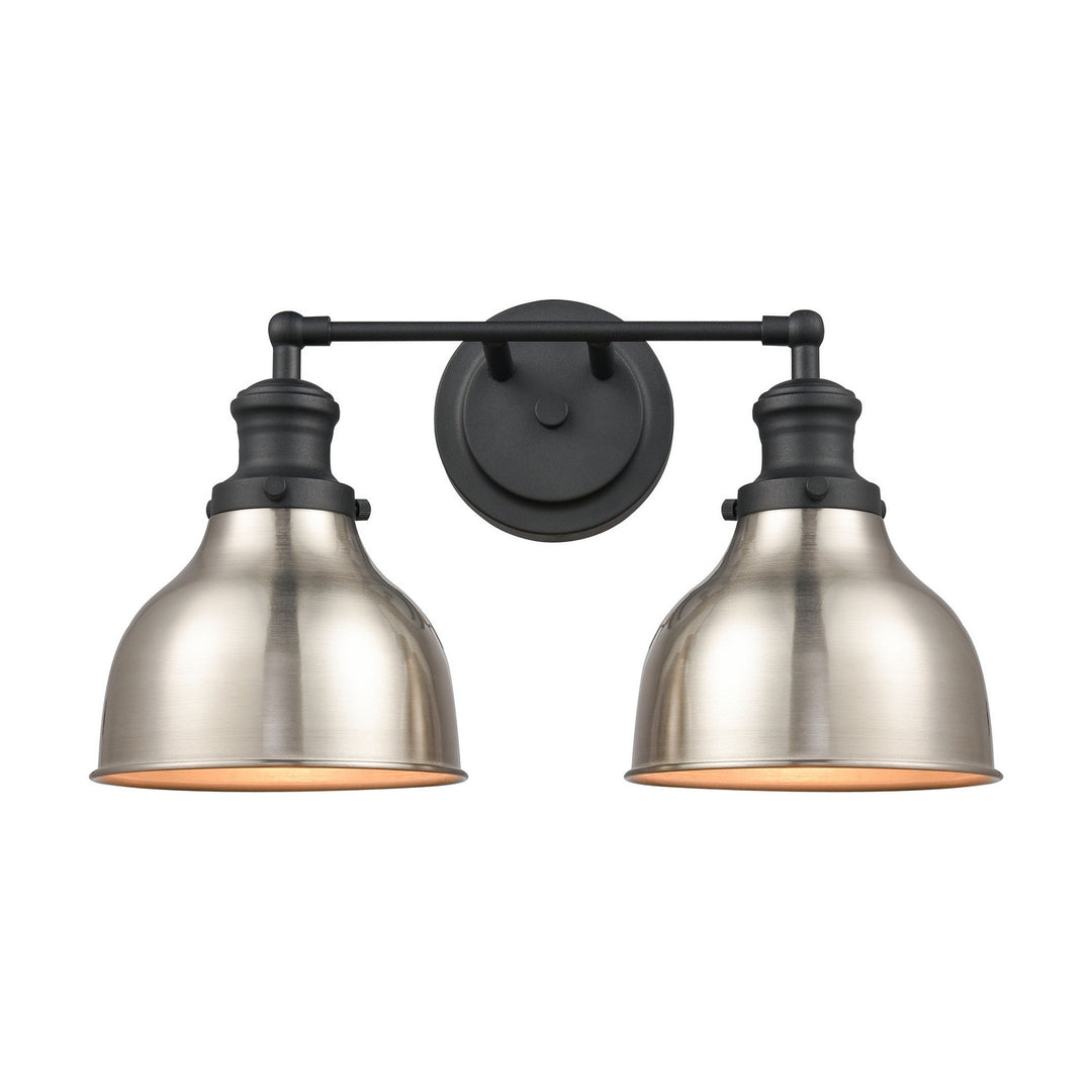 Elk Haralson 47631/2 Bath Vanity Light 17 in. wide - Charcoal