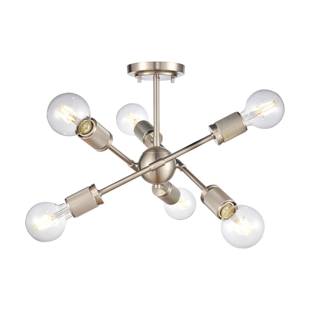 Elk Module 47666/6 Ceiling Light - Satin Nickel