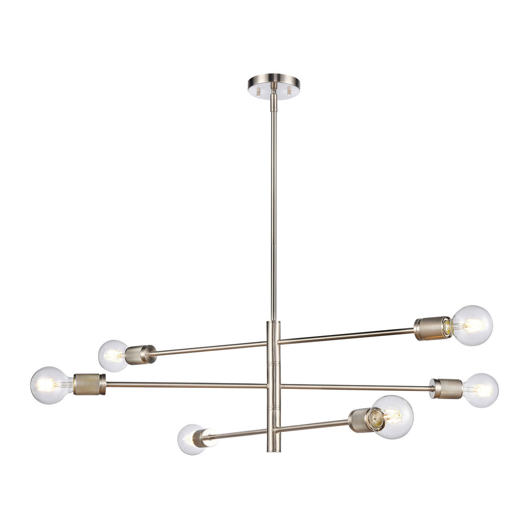 Elk Module 47668/6 Chandelier Light - Satin Nickel