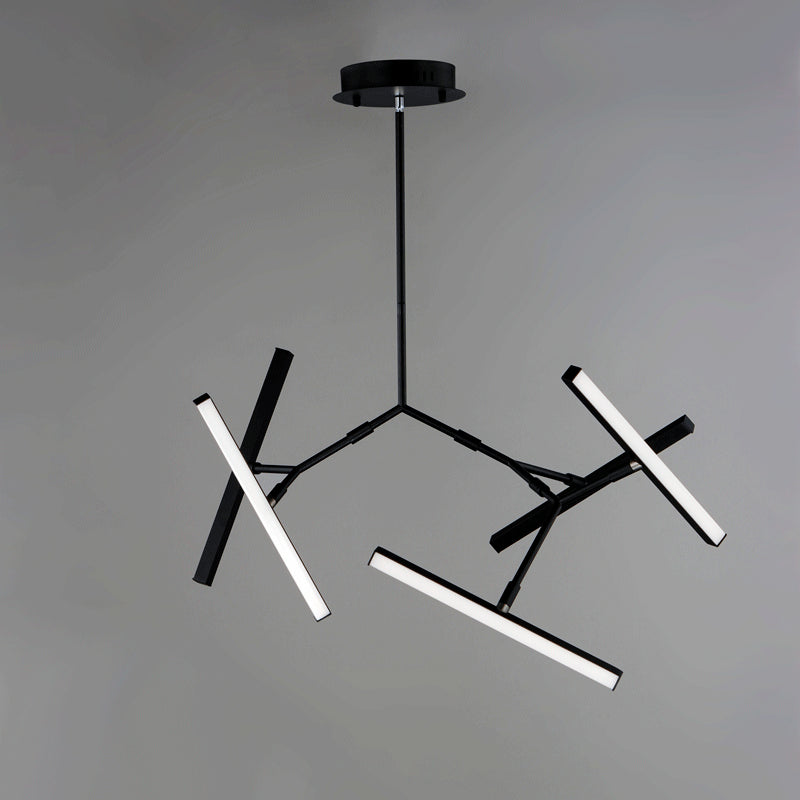 ET2 by Maxim Robotica E21244-BK Chandelier Light - Black