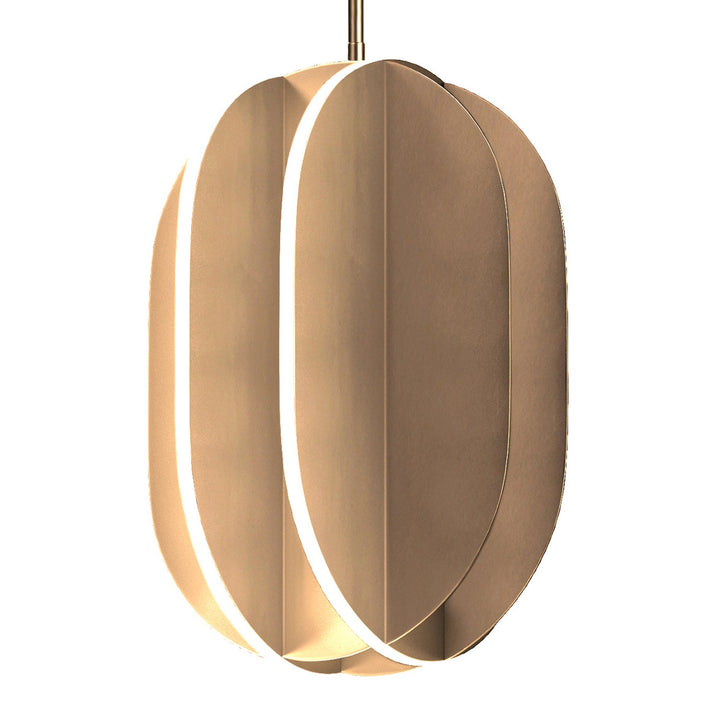 ET2 by Maxim Interval E21486-SBR Pendant Light - Satin Brass