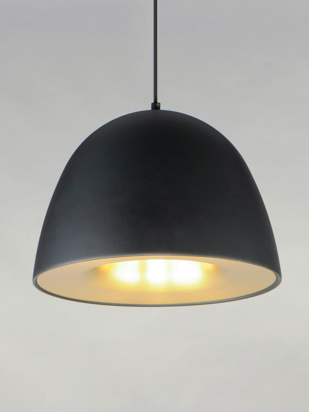 ET2 by Maxim Fungo E24914-BKSBR Pendant Light - Black / Satin Brass
