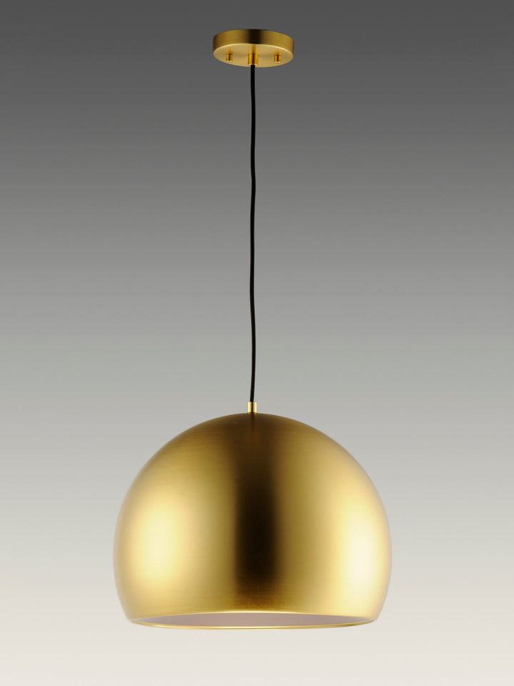 ET2 by Maxim Palla E24924-SBRCOF Pendant Light - Satin Brass / Coffee