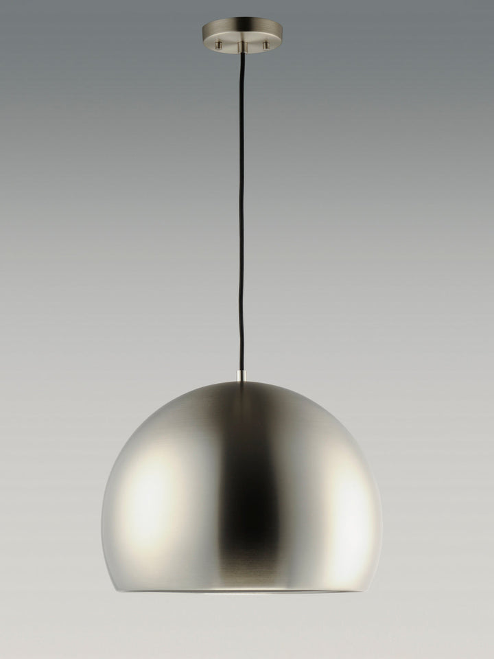 ET2 by Maxim Palla E24926-SNBK Pendant Light - Satin Nickel / Black