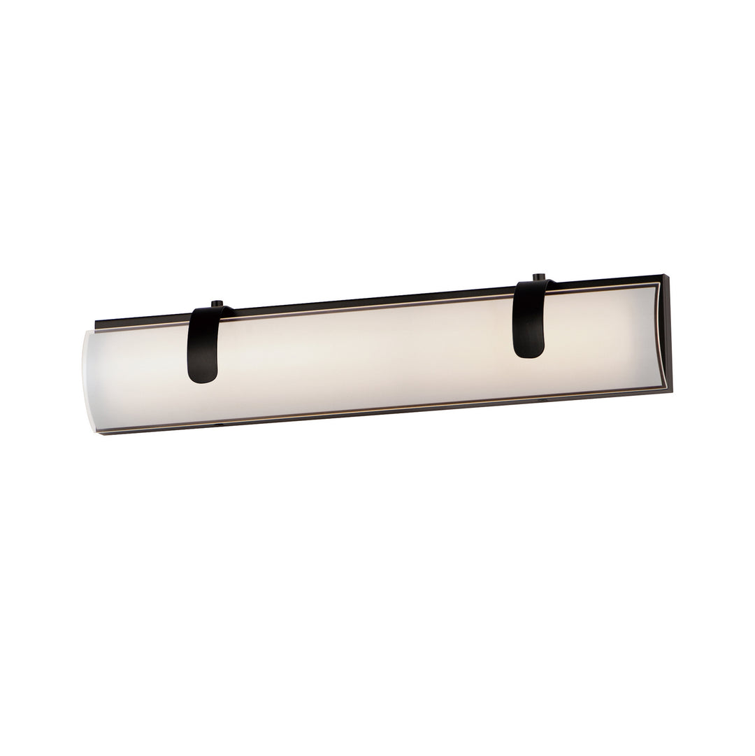 ET2 by Maxim Clutch E25133-92BK Bath Vanity Light 22 in. wide - Black