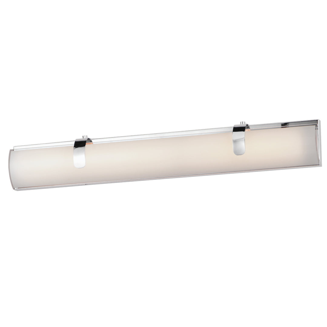 ET2 by Maxim Clutch E25135-92PC Bath Vanity Light 30 in. wide - Polished Chrome