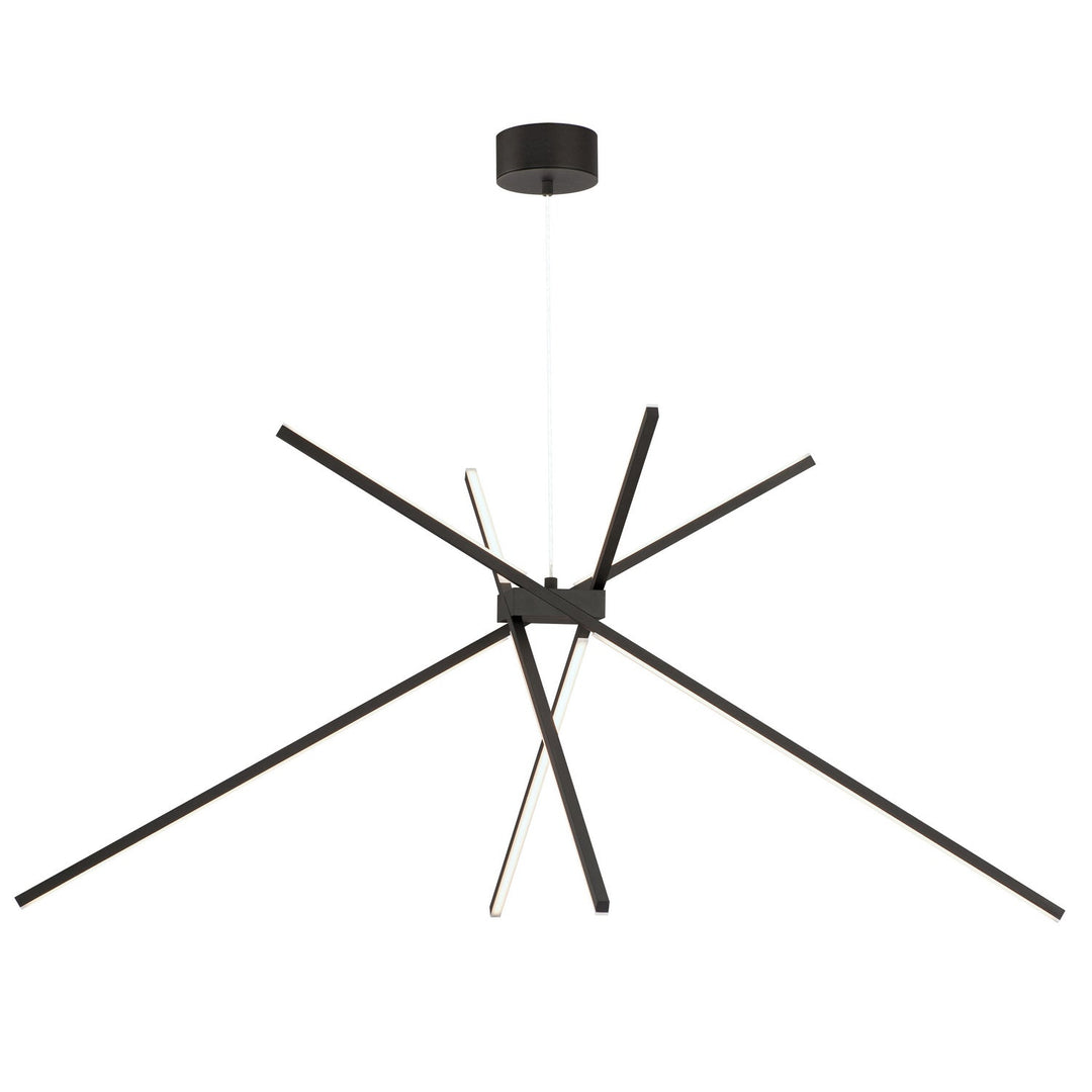 ET2 by Maxim Alumilux Aster E41443-BK Chandelier Light - Black