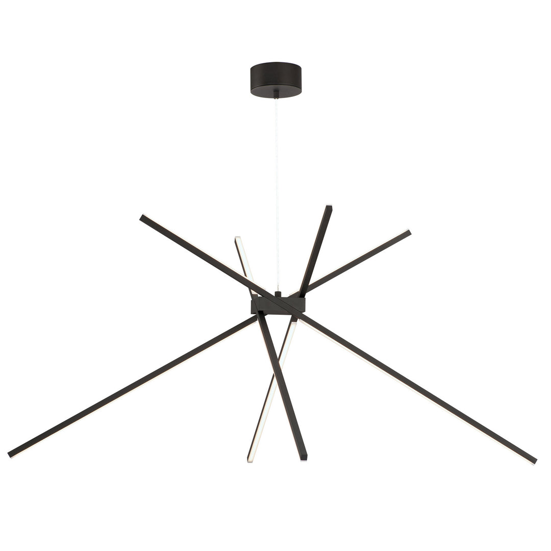 ET2 by Maxim Alumilux Aster E41443-BK Chandelier Light - Black
