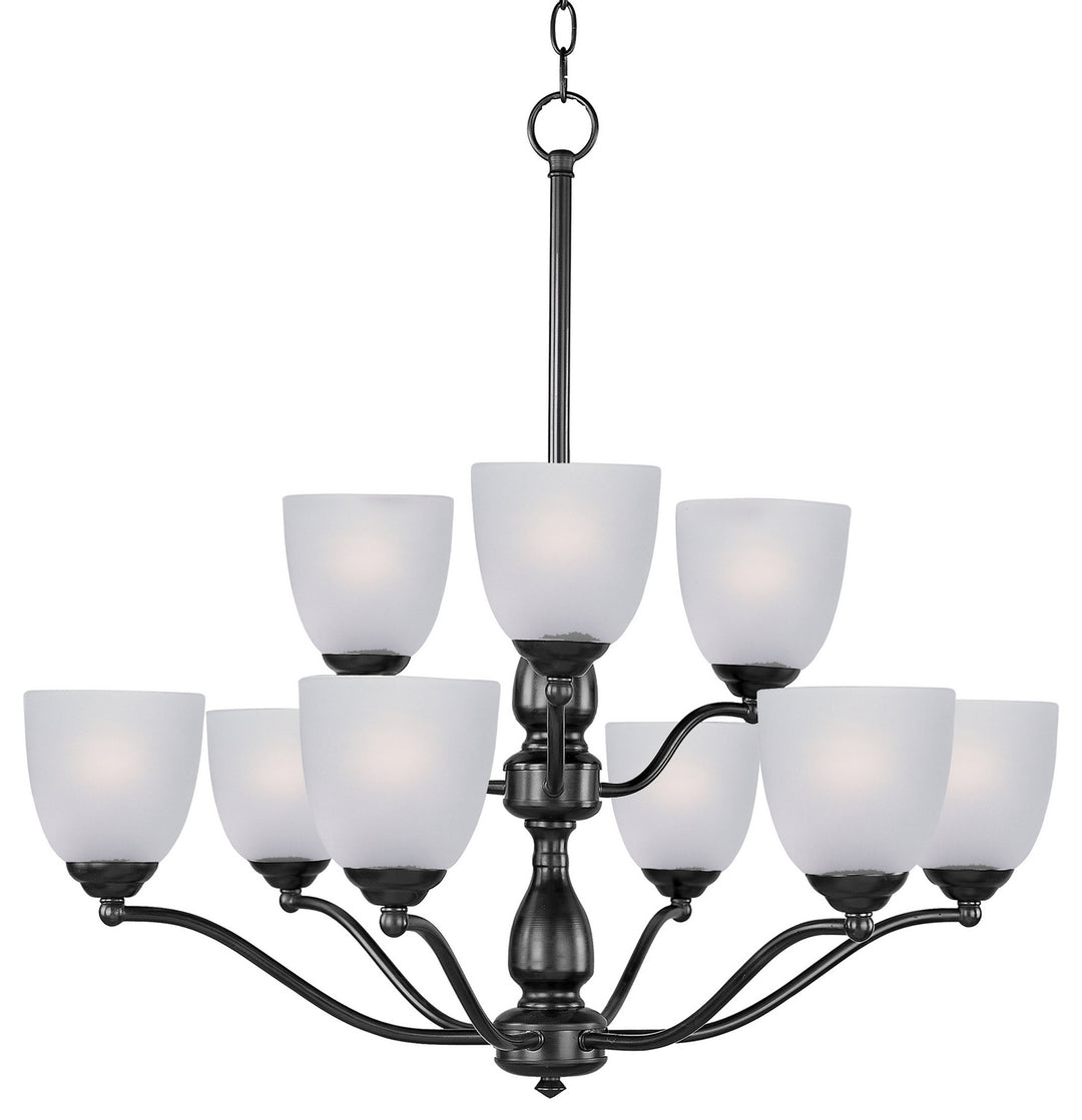 Maxim Stefan 10066FTBK Chandelier Light - Black