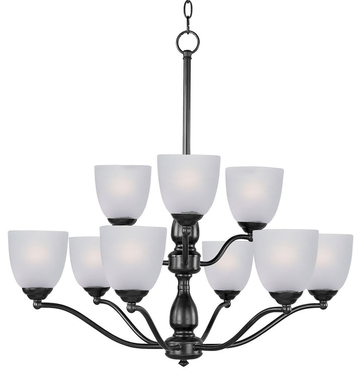 Maxim Stefan 10066FTBK Chandelier Light - Black