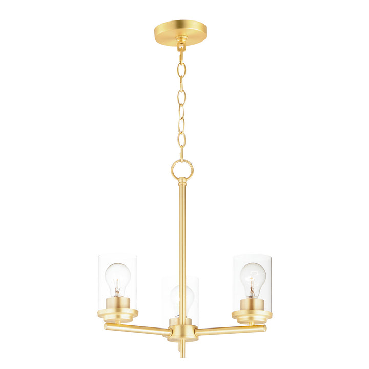 Maxim Corona 10203CLSBR Chandelier Light - Satin Brass