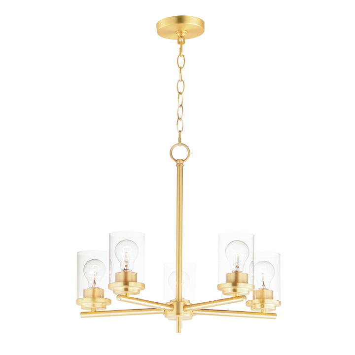 Maxim Corona 10205CLSBR Chandelier Light - Satin Brass