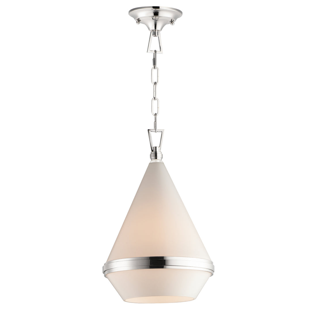 Maxim Giza 10374WTPN Pendant Light - Polished Nickel