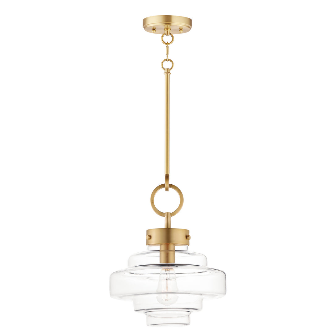 Maxim Harbor 11122CLSBR Pendant Light - Satin Brass