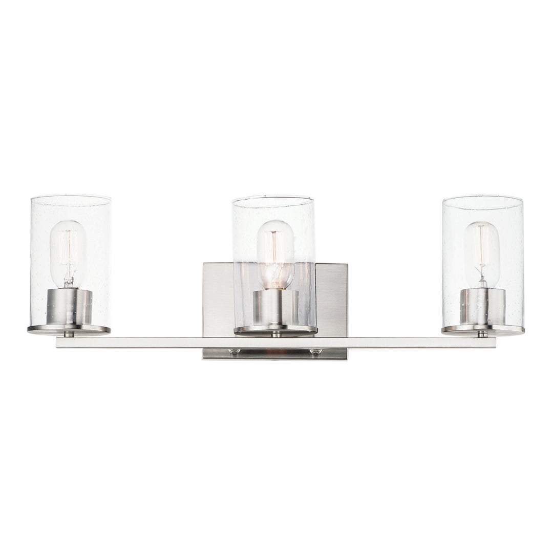 Maxim Sleek 11843CDSN Bath Vanity Light 24 in. wide - Satin Nickel