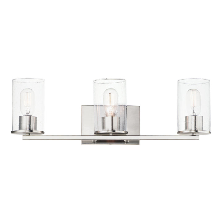 Maxim Sleek 11843CDSN Bath Vanity Light 24 in. wide - Satin Nickel