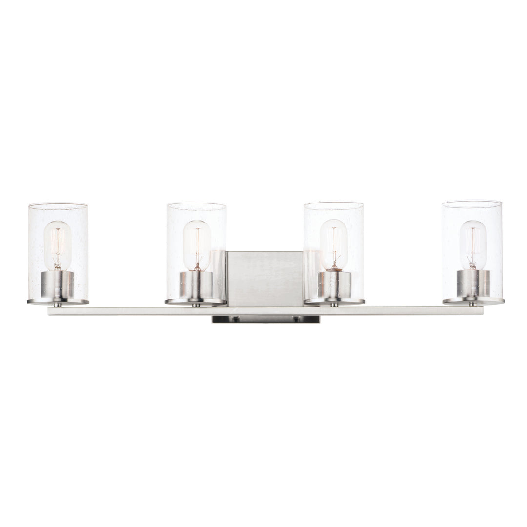 Maxim Sleek 11844CDSN Bath Vanity Light 31 in. wide - Satin Nickel